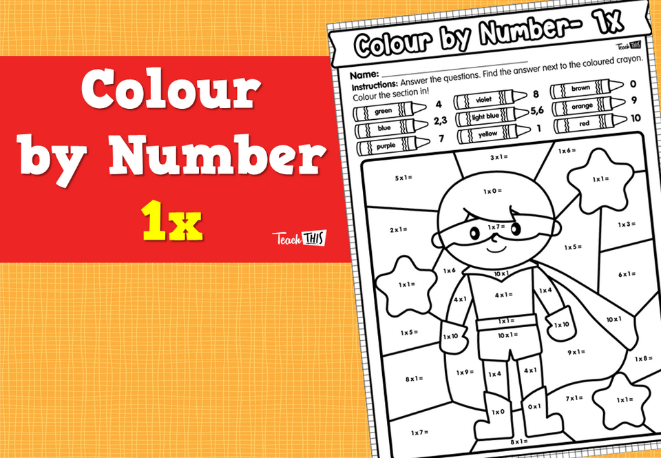 Colour by Number- 1x