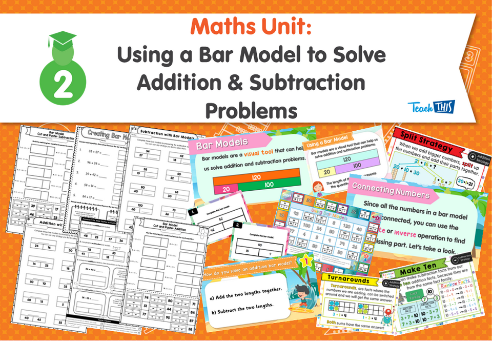 Maths Unit: Using a Bar Model to Solve Addition and Subtraction Problems