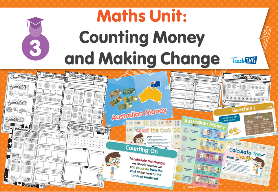 Maths Unit: Counting Money and Making Change