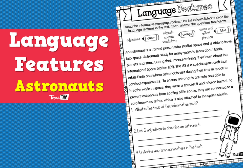 Language Features- Astronauts