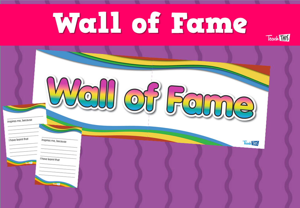 Wall of Fame Banner