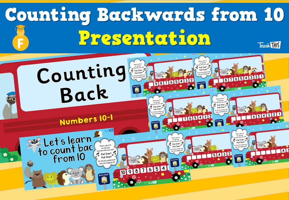 Counting Backwards from 10 - Presentation