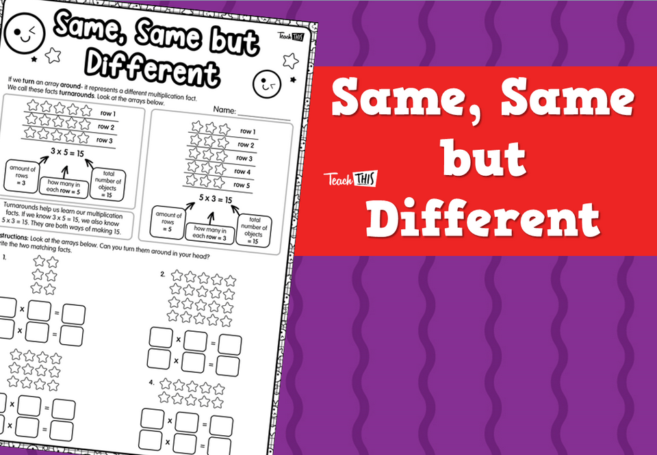 Same, Same but Different