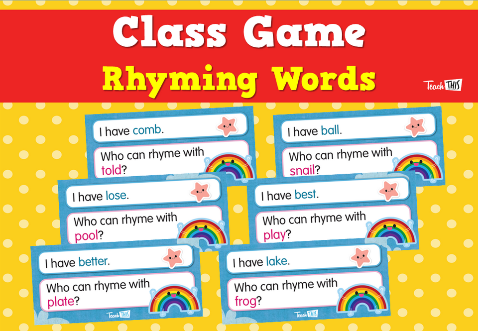 Class Game - Rhyming Words