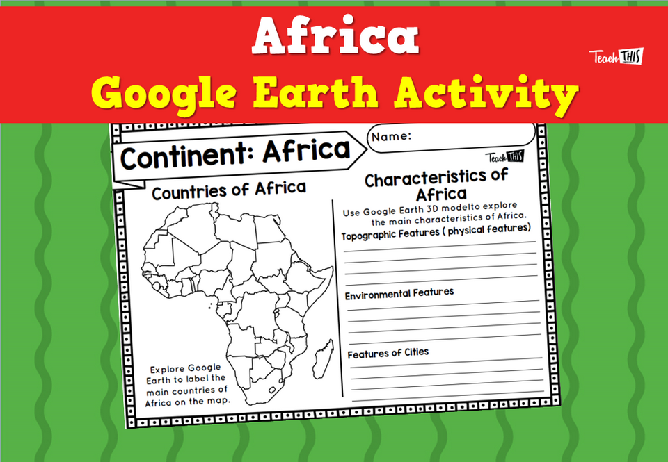 Africa - Google Earth Activity