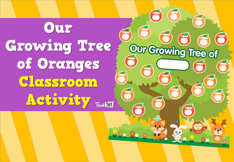 Our Growing Tree of Oranges - Classroom Activity