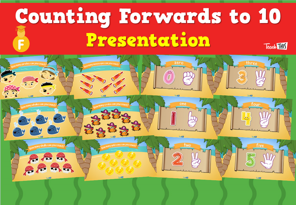 Counting Forwards to 10 - Presentation