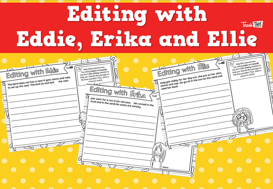 Editing with Eddie, Erika and Ellie
