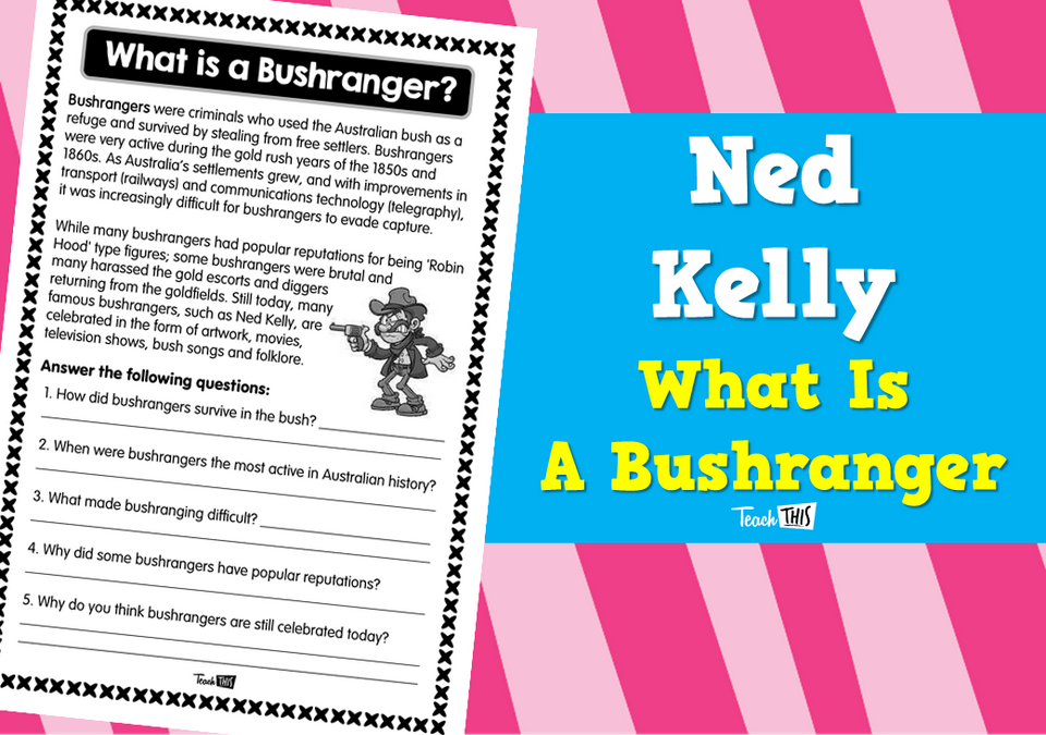 Ned Kelly - What Is A Bushranger