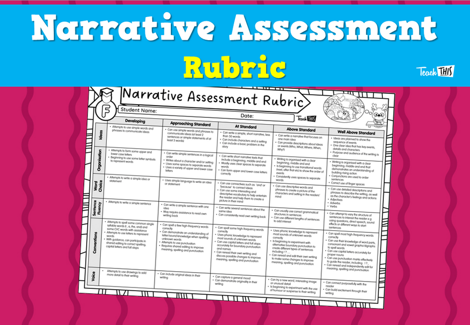 Narrative Assessment Rubric