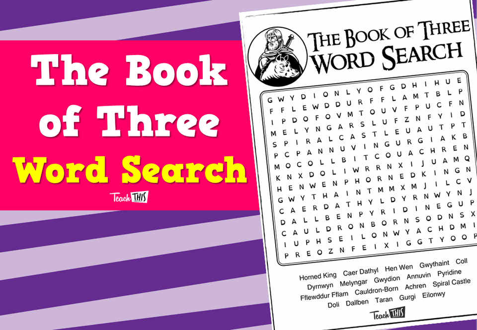 The Book of Three Word Search