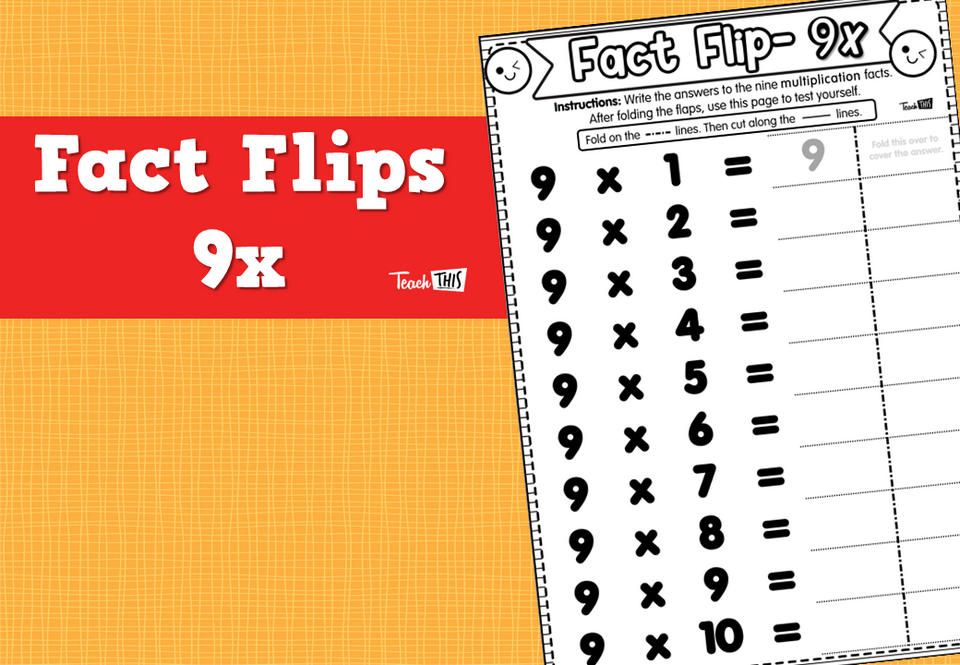 Fact Flips- 9x