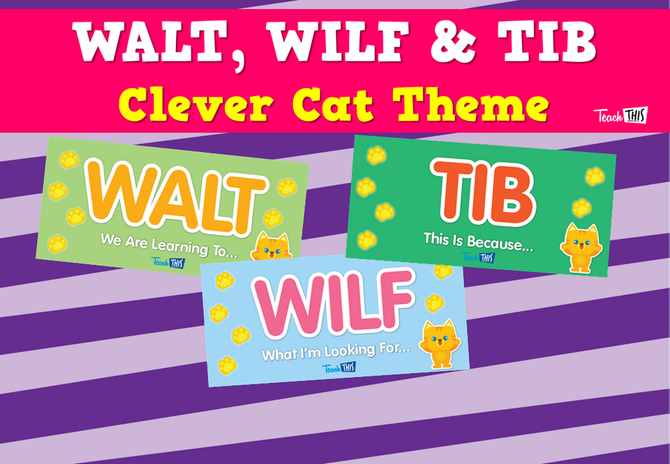WALT, WILF, TIB  - Clever Cat Theme