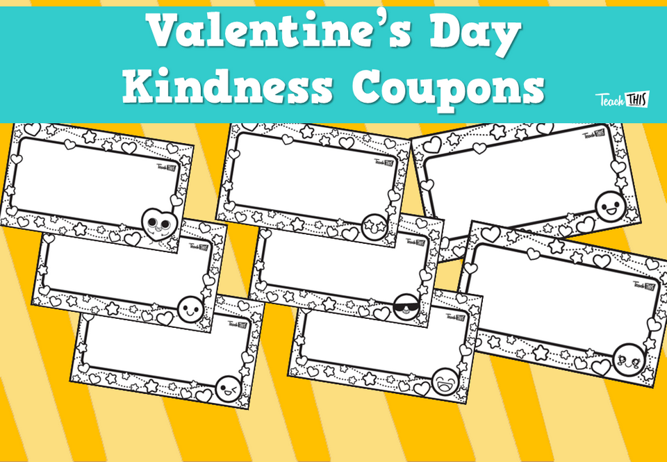 Valentine's Day Kindness Coupons