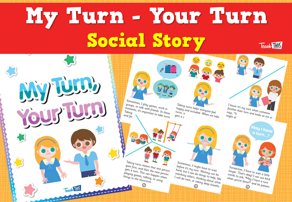 My Turn - Your Turn - Social Story