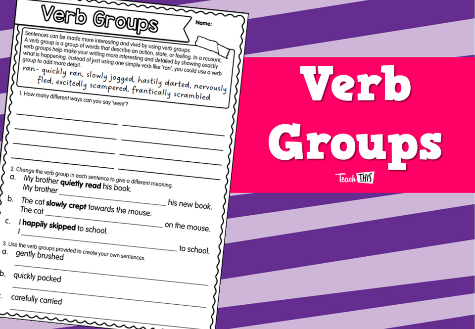 Verb Groups