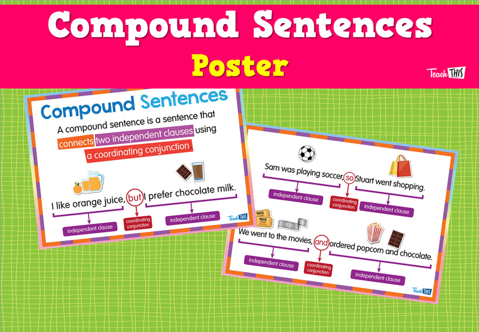 Compound Sentences Poster