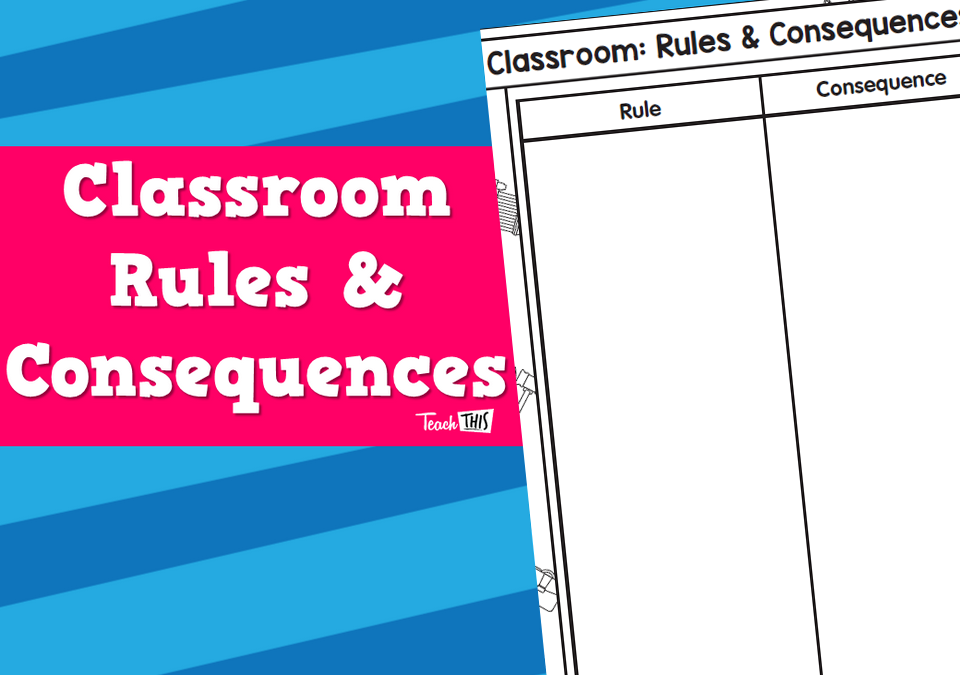 Classroom Rules & Consequences