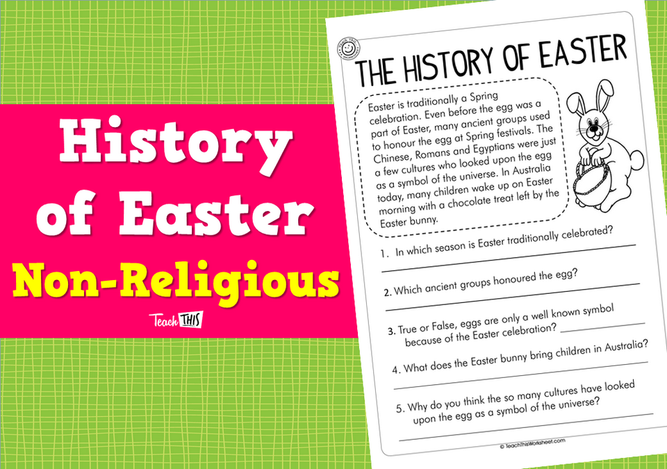 History of Easter (Non-Religious)