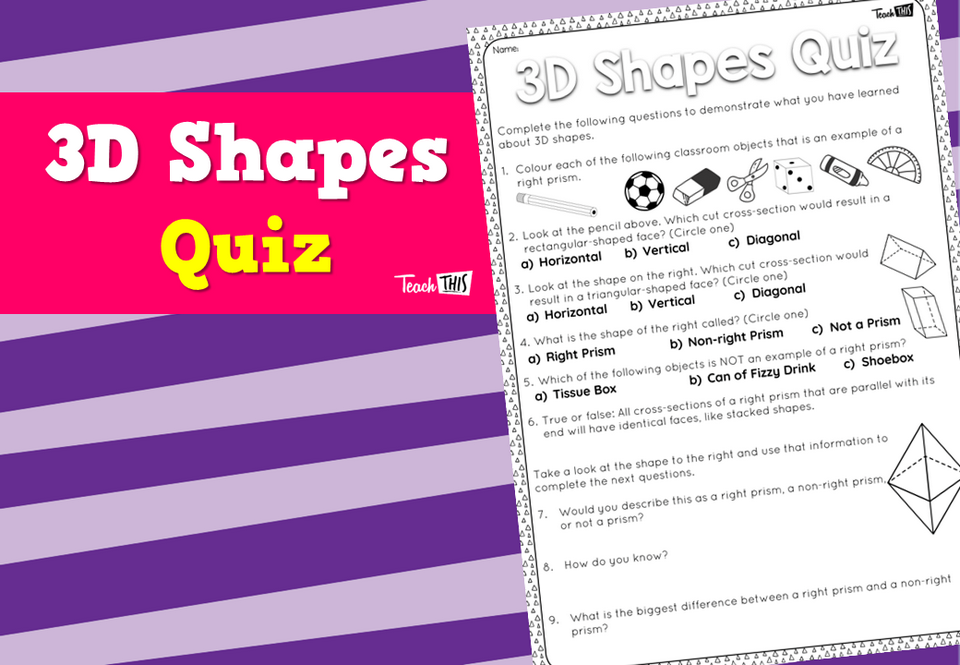 3D Shapes Quiz