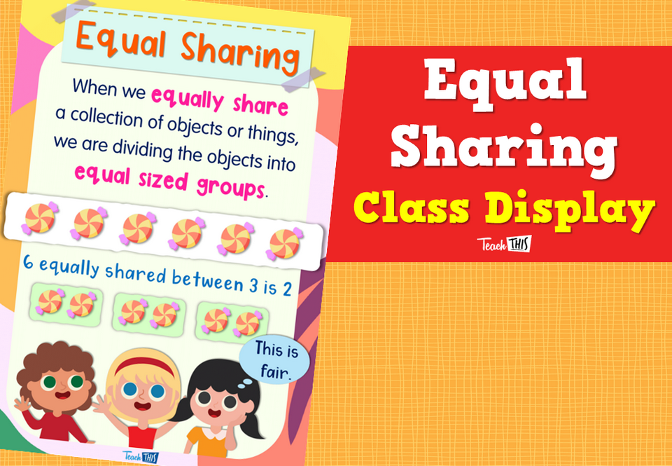 Equal Sharing Class Display