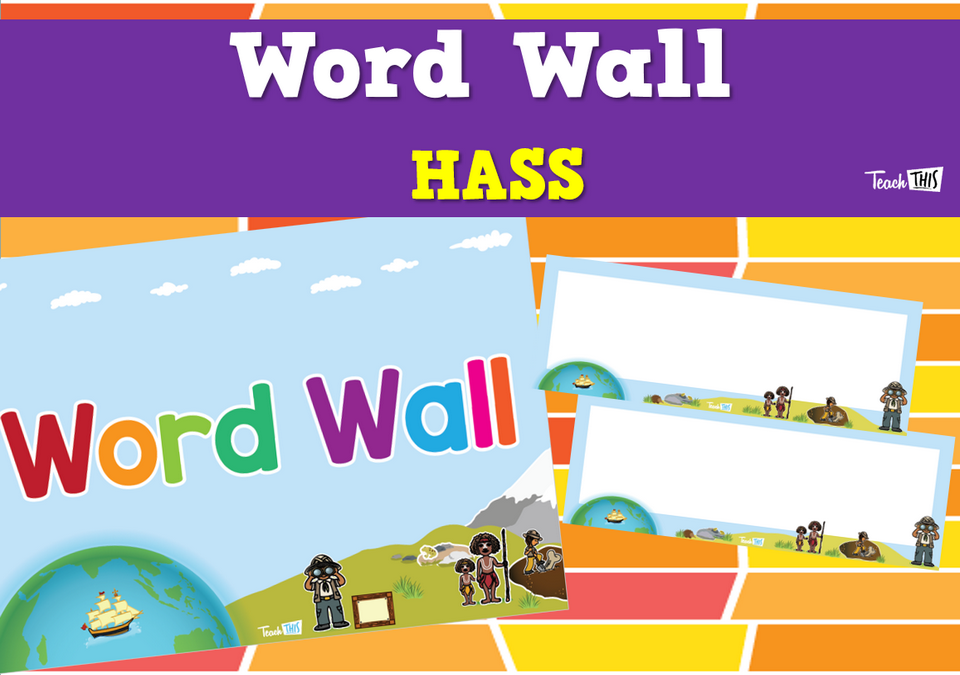 Word Wall - HASS