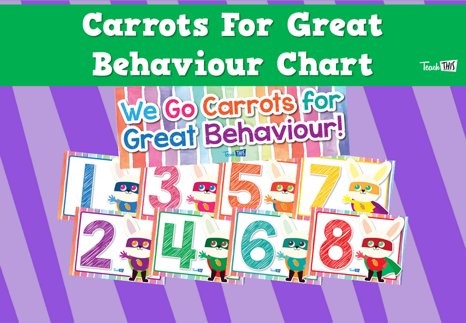 Carrots For Great Behaviour Chart