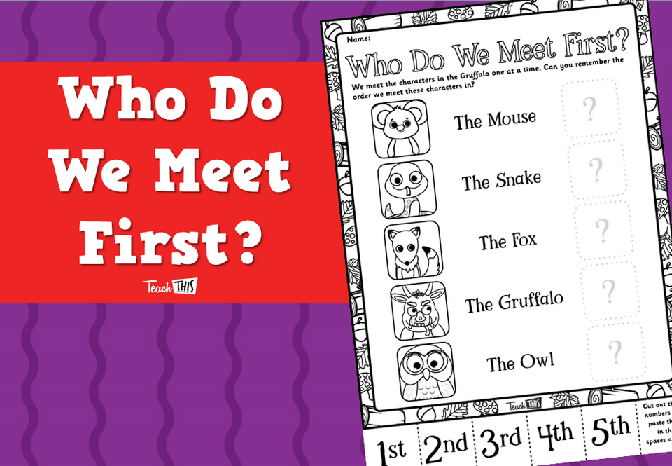 Who Do We Meet First?