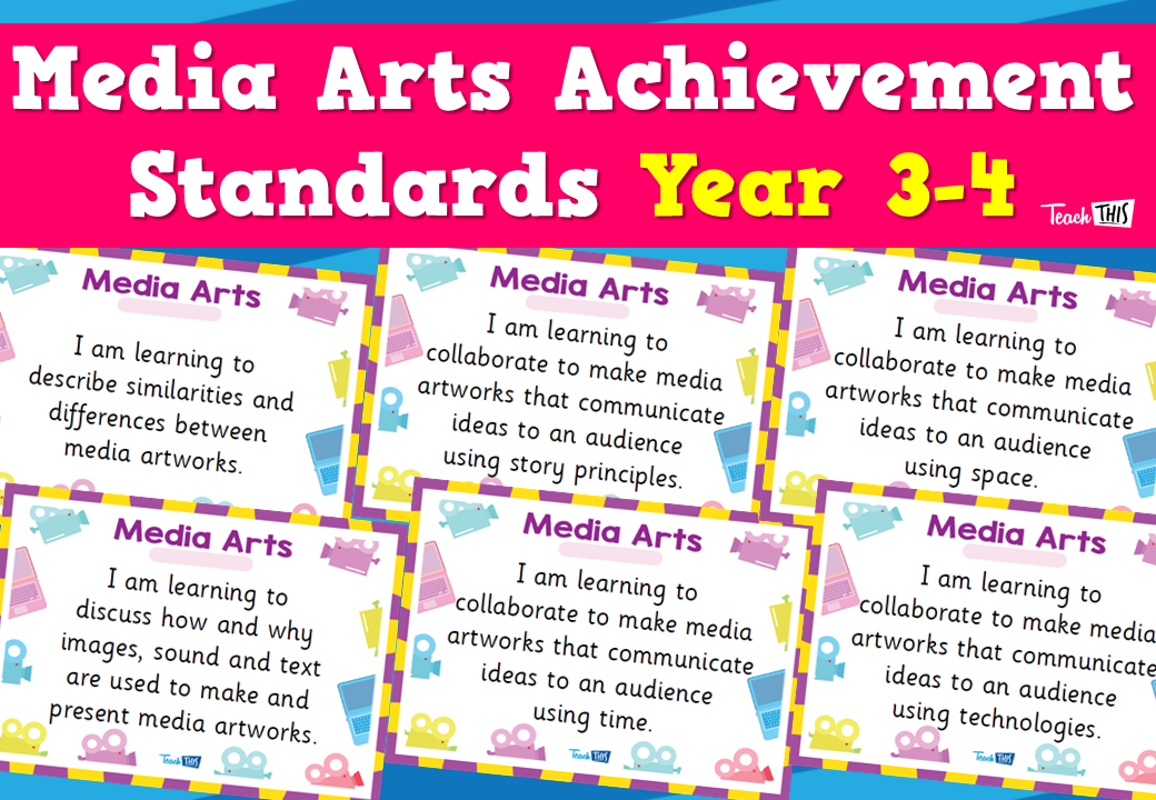 Media Art Achievement Standard Year 3-4