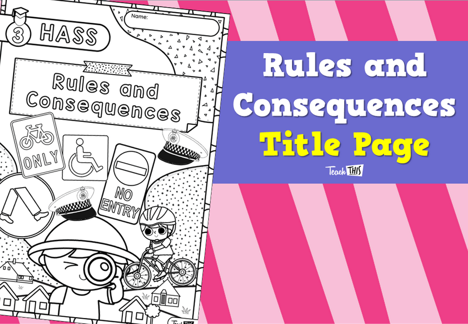 Rules and Consequences Title Page