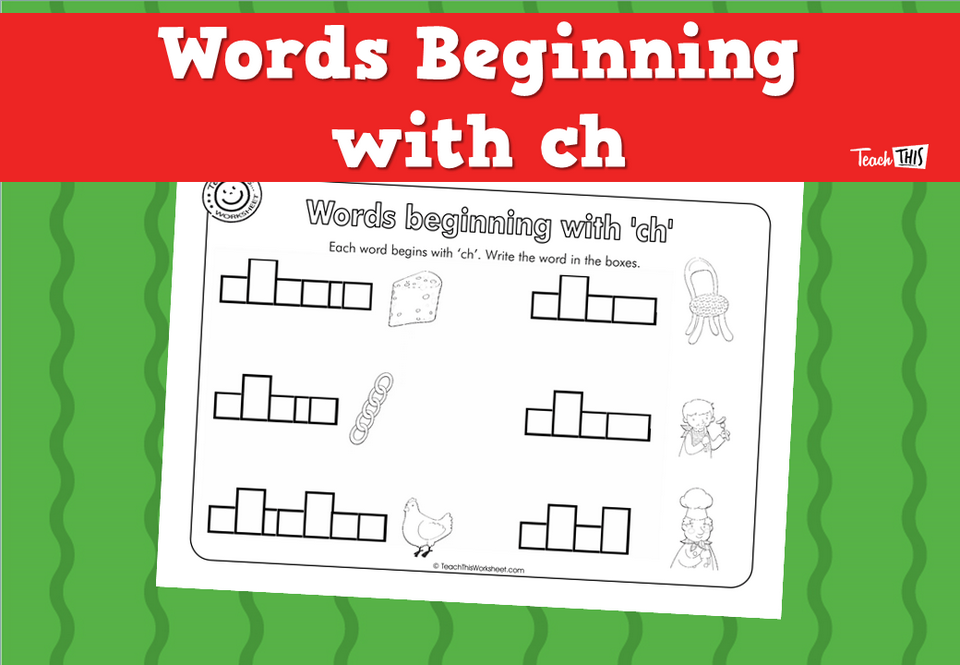 Words Beginning with ch