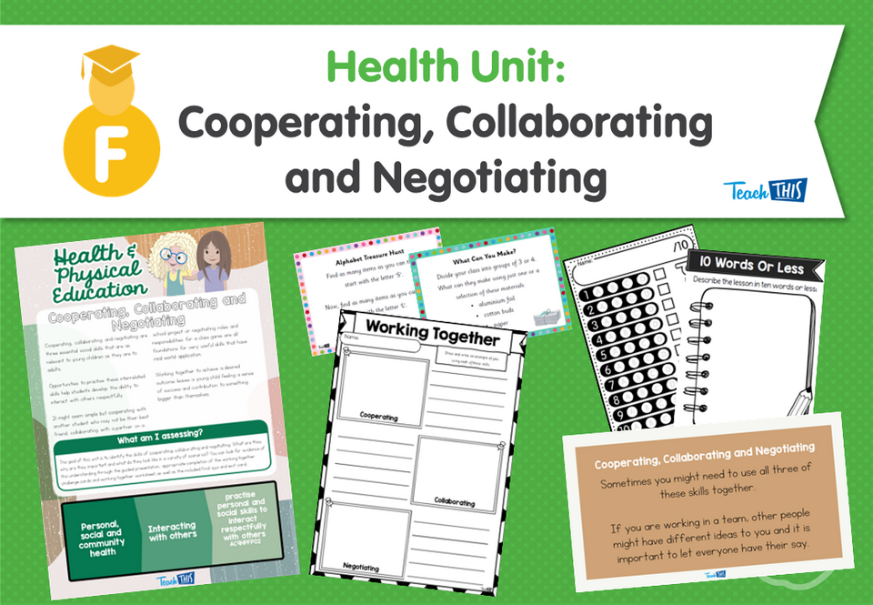 Health Unit: Cooperating, Collaborating and Negotiating