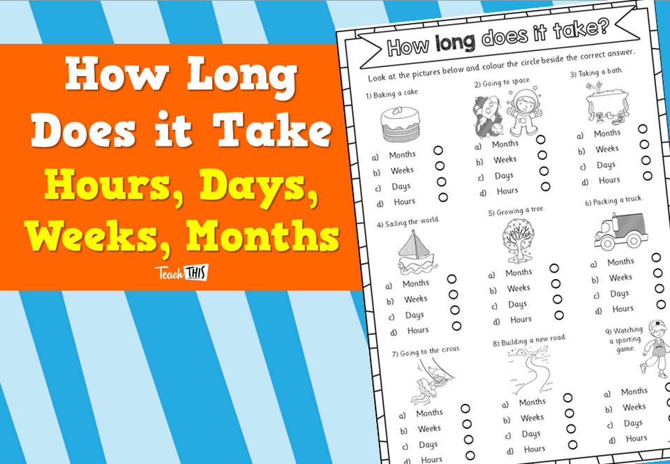 How Long Does it Take - Hours, Days, Weeks, Months