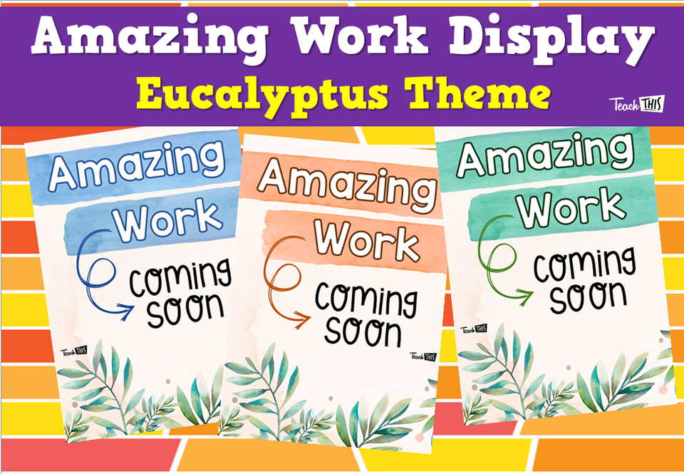 Amazing Work Display - Eucalyptus Theme