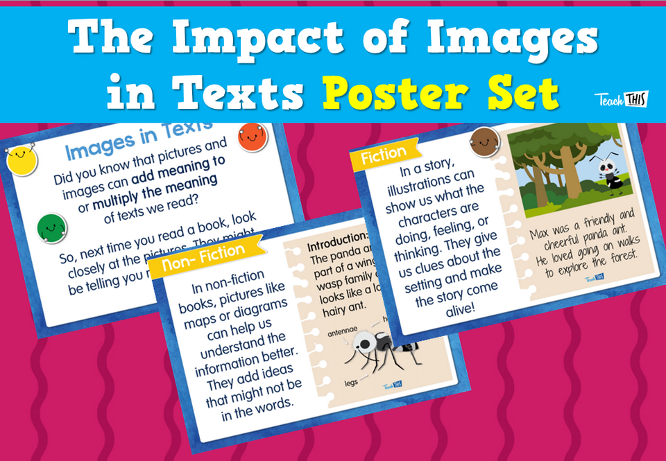 The Impact of Images in Texts - Poster Set