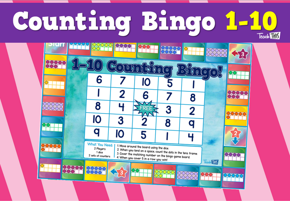 Counting Bingo (1-10)