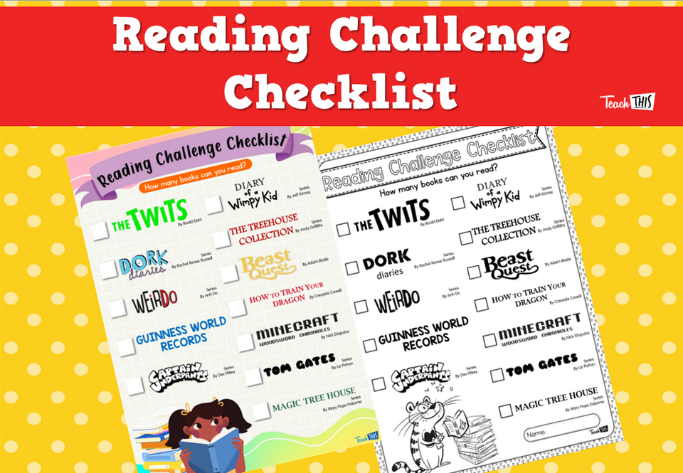 Reading Challenge Checklist