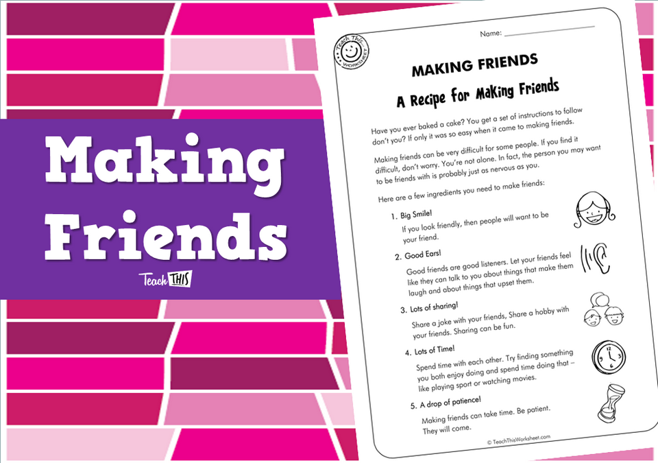 Making Friends (2pg)