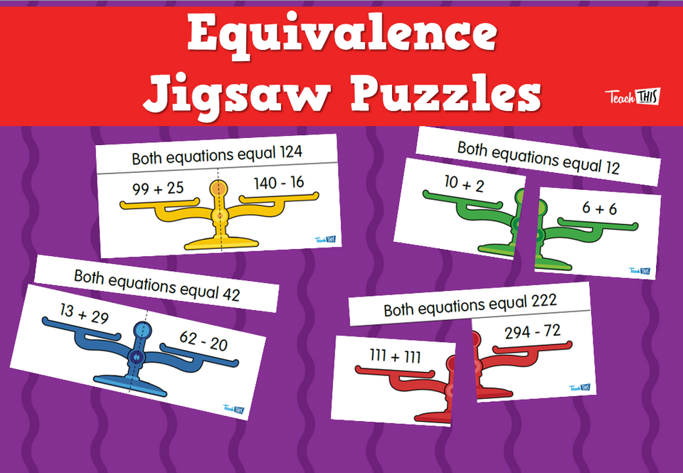 Equivalence Jigsaw Puzzles