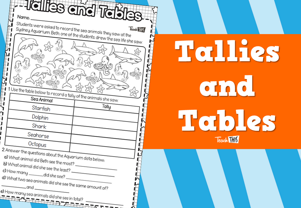 Tallies and Tables