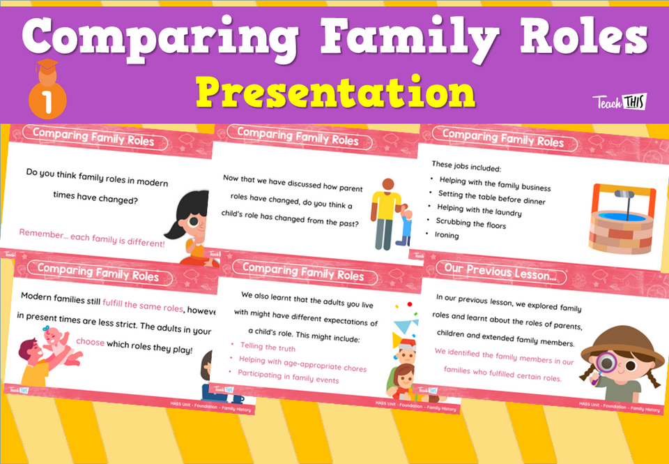Comparing Family Roles - Presentation