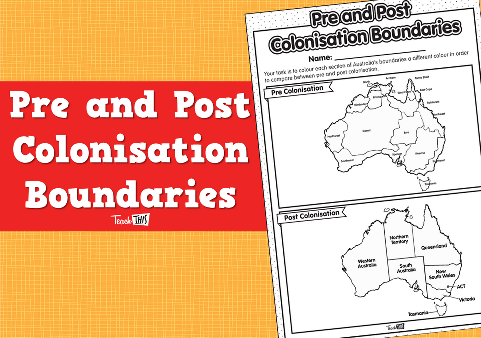 Pre and Post Colonisation Boundaries