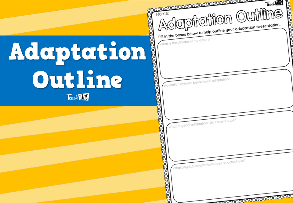 Adaptation Outline