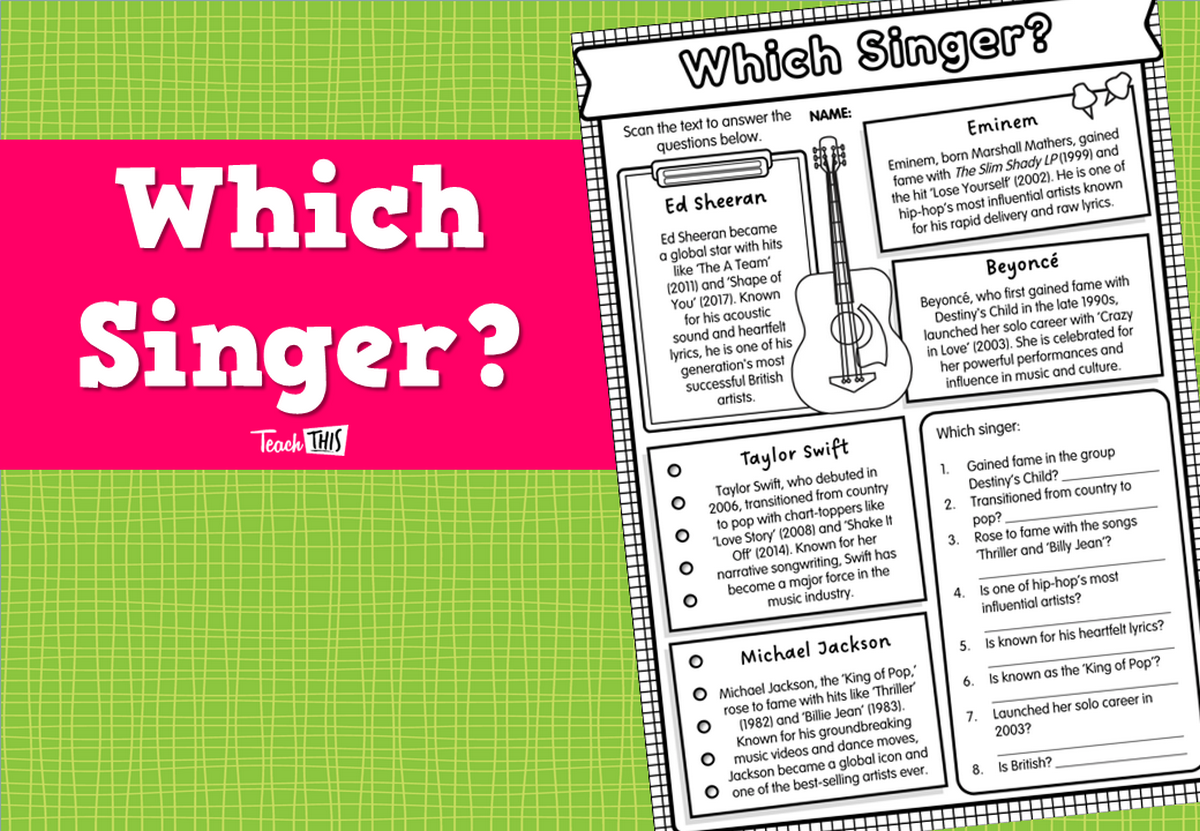 Which Singer?