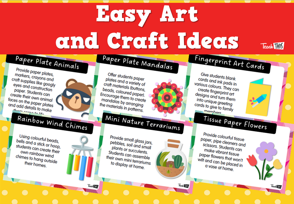 Easy Art and Craft Ideas