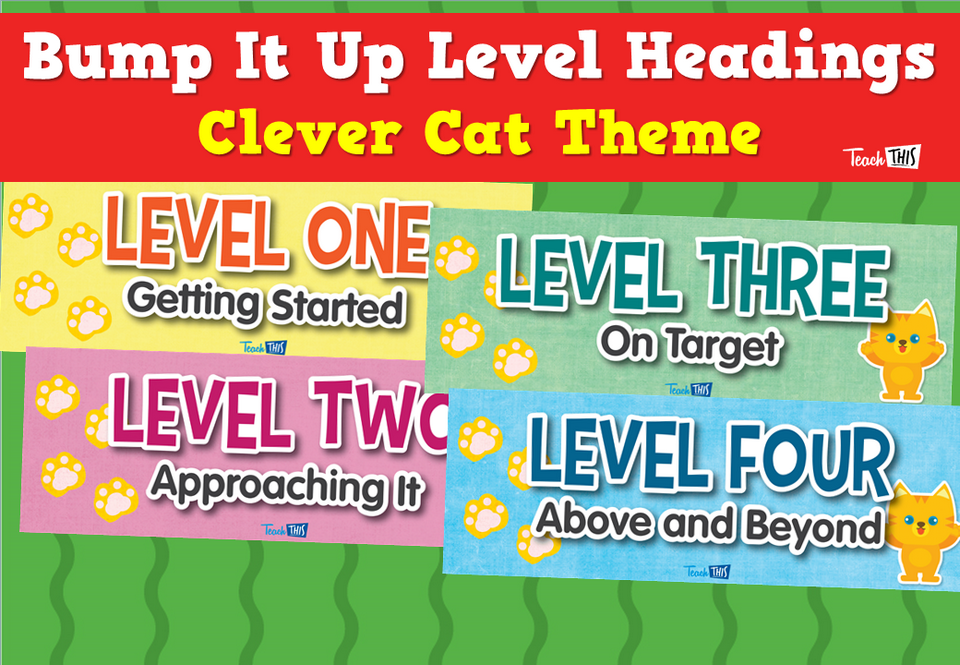 Bump It Up Level Headings - Clever Cat Theme
