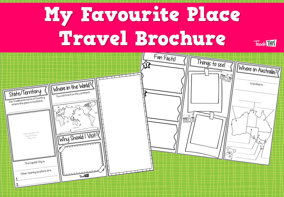 My Favourite Place Travel Brochure