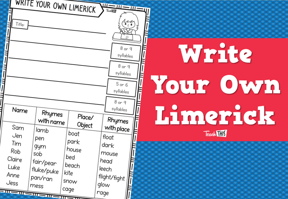 Write Your Own Limerick