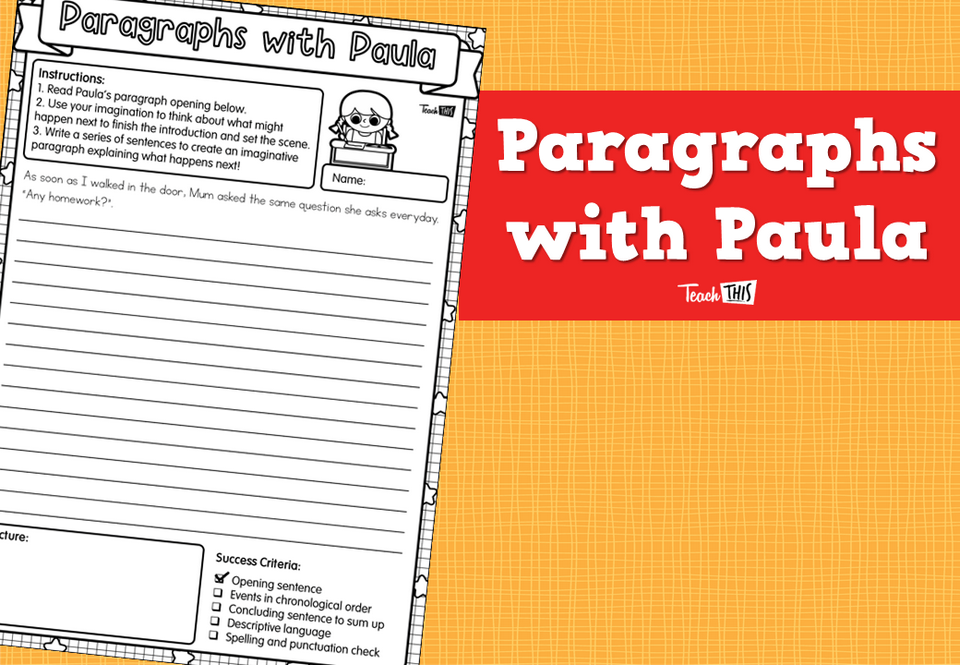 Paragraphs with Paula
