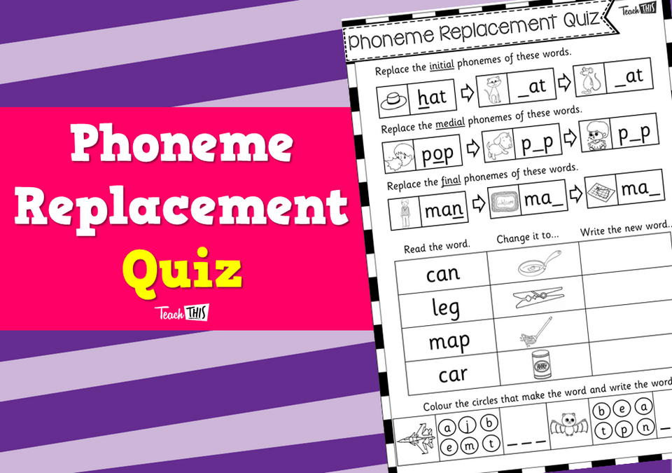 Phoneme Replacement Quiz